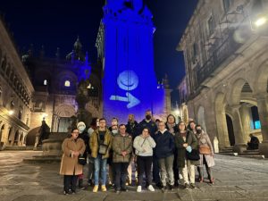 O Xacobeo ilumina monumentos de Galicia co emblema das entidades Down para apoiar o Día Mundial da Síndrome de Down
