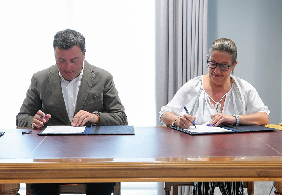 Teima e a Deputación da Coruña asinan un convenio de colaboración para apoiar economicamente o Servizo de Formación Sociolaboral e Emprego da entidade